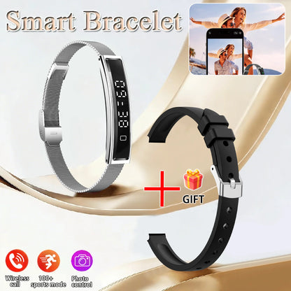 2026 Women Smart Bracelet With Heart Rate Monitor Activity Fitness Tracker Sports Wristband Waterproof Smart Watch Men Smartband