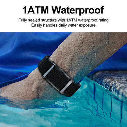2025 New No Screen Smart Watch Men Women Sports Outdoors Fitness Heart Rate Monitor 1ATM Waterproof Smartwatch For Android IOS