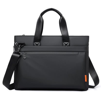 Men's Business Commuter Laptop Bag 15.6-inch Large Capacity Multi-Compartment Men's Briefcase Water-Resistant Lightweight Should