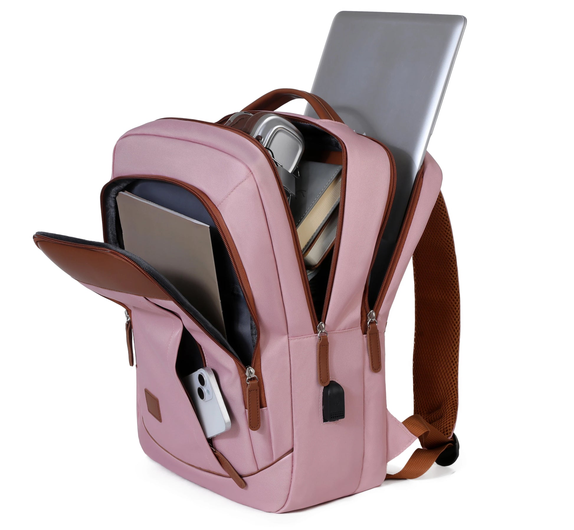 15.6-inch lightweight laptop backpack, multi-functional backpack for travel, hiking and school, men's backpack