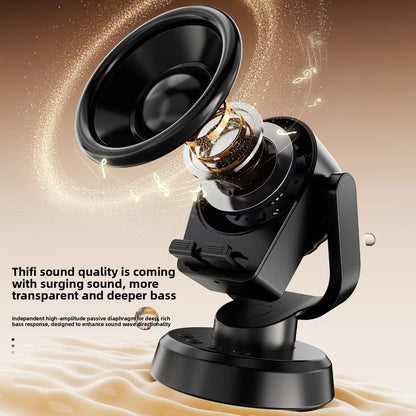 Multifunctional Smart Phone Stand with Sensor Bluetooth Speaker, Stereo for Phone & Tablet, Bedside Essential