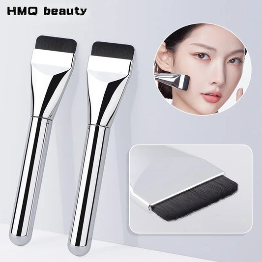 Professional Flat Head Make up Brush Ultra Thin Foundation Brushes Cosmetic Tools for Blending Foundation Creams Makeup Brushes