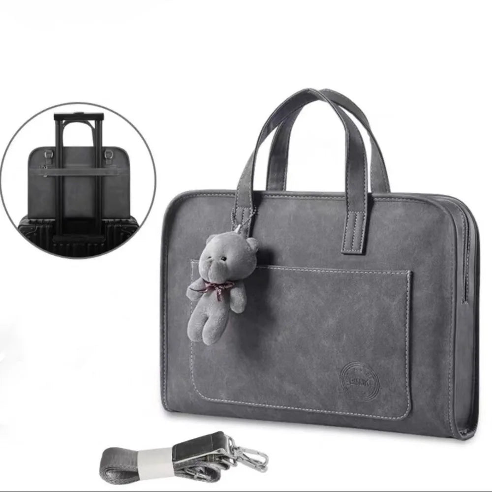 13-14/15-16Inch Laptop Notebook Case Briefcase Felt Tablet Protective Case Waterproof Shockproof Tablet Sleeve Bag Travel