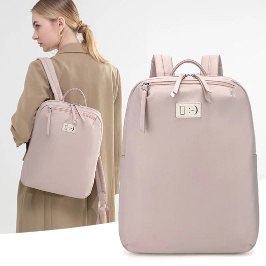 Women‘s 14 Inch Laptop Backpack Large Capacity Multi-Purpose Bookbag for College Travel Work and Gift for Girls