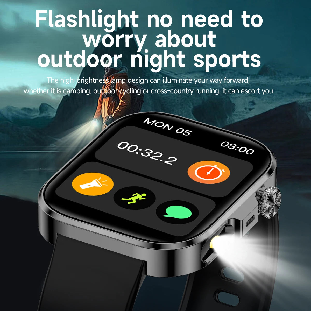 New Fashion Smart Watch for Android/IOS 2.01'Display Voice Assistant Bluetooth Call Phone Answer Sport Fitness Tracker Men Women