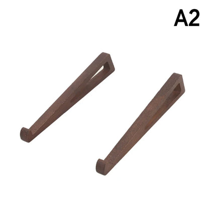 Z. Wooden Laptop Stand Ergonomic PortableTriangular Design Desk Riser For Cooling Reading Office Accessory