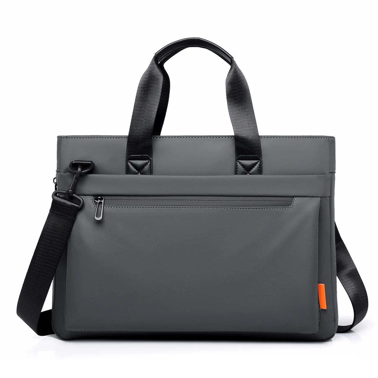 Men's Business Commuter Laptop Bag 15.6-inch Large Capacity Multi-Compartment Men's Briefcase Water-Resistant Lightweight Should