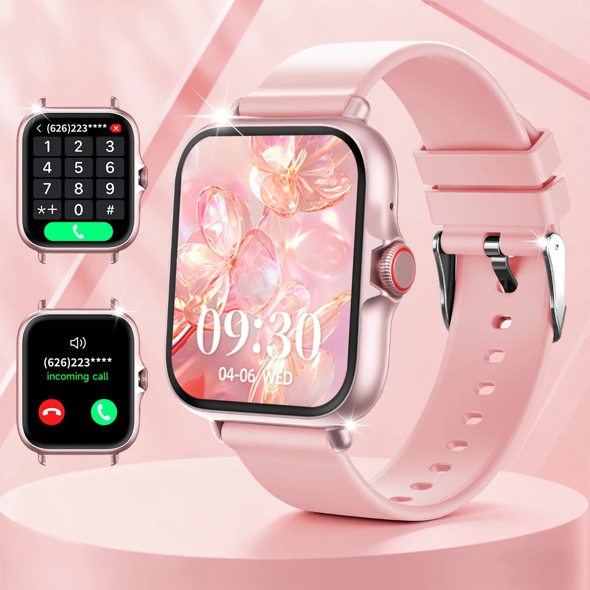 Smart Watch 1.83-inch IPS Screen Bluetooth Calling Multiple Sport Modes For Android&IOS Men Women Smartwatch Gifts New