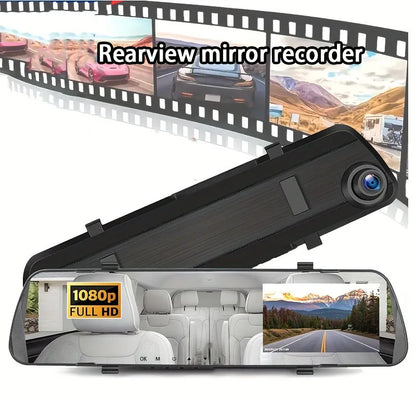 Mirror DVR Car 1080P Video Recorder Front Rear View Camera car recording