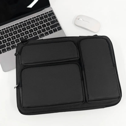 Laptop Bag 13 14 15 16 Inch Laptop Shoulder Bag for Macbook Air Pro/HP/DELL/Lenovo, Shockproof protective Computer Sleeve Case