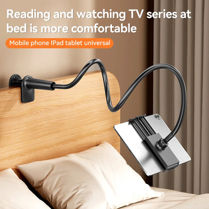 Lazy tablet computer bracket Bed Adjustable Flexible Arm Tablets Mount Clamp on Table For iPad Air Mini Or Other 4-10.6" Devices