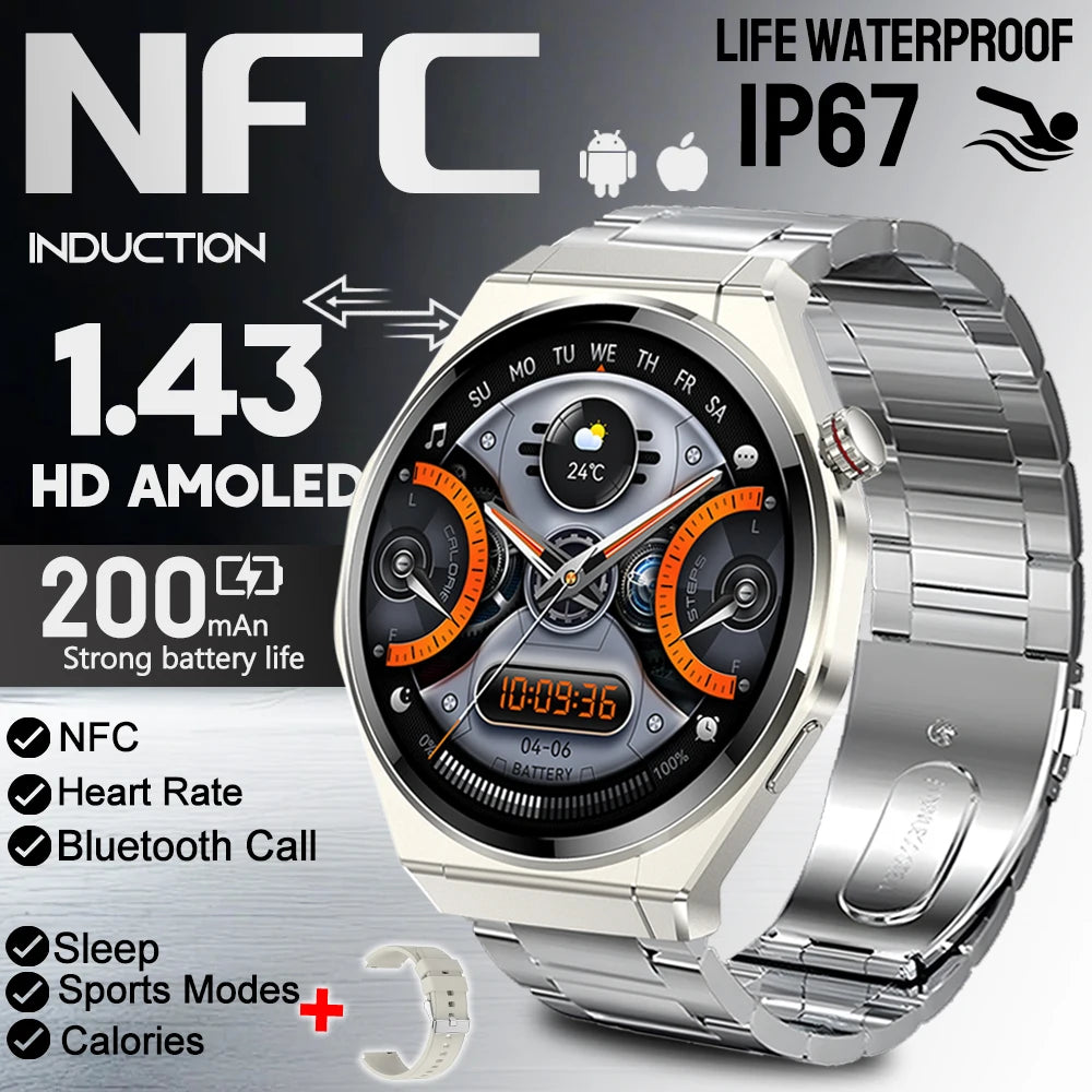 2026 New Smart Sports Watch Bluetooth Call 100+ Sports Mode IP67 Waterproof Health Reminder Sedentary Reminder Sleep Smart Watch