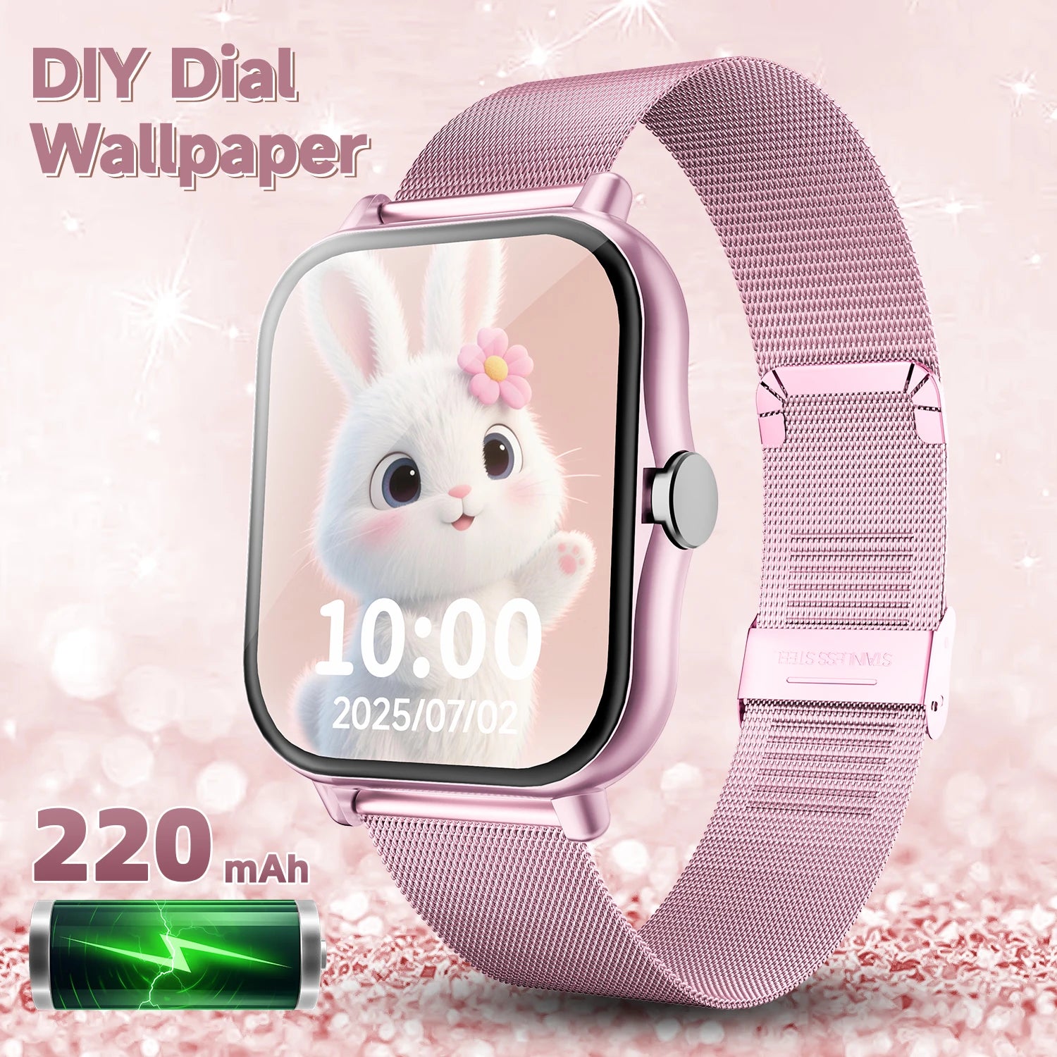 2025 Smart Watch 1.83-inch TFT Display Screen Bluetooth Calling Multiple Sport Modes Men Women Smartwatch For Android&IOS