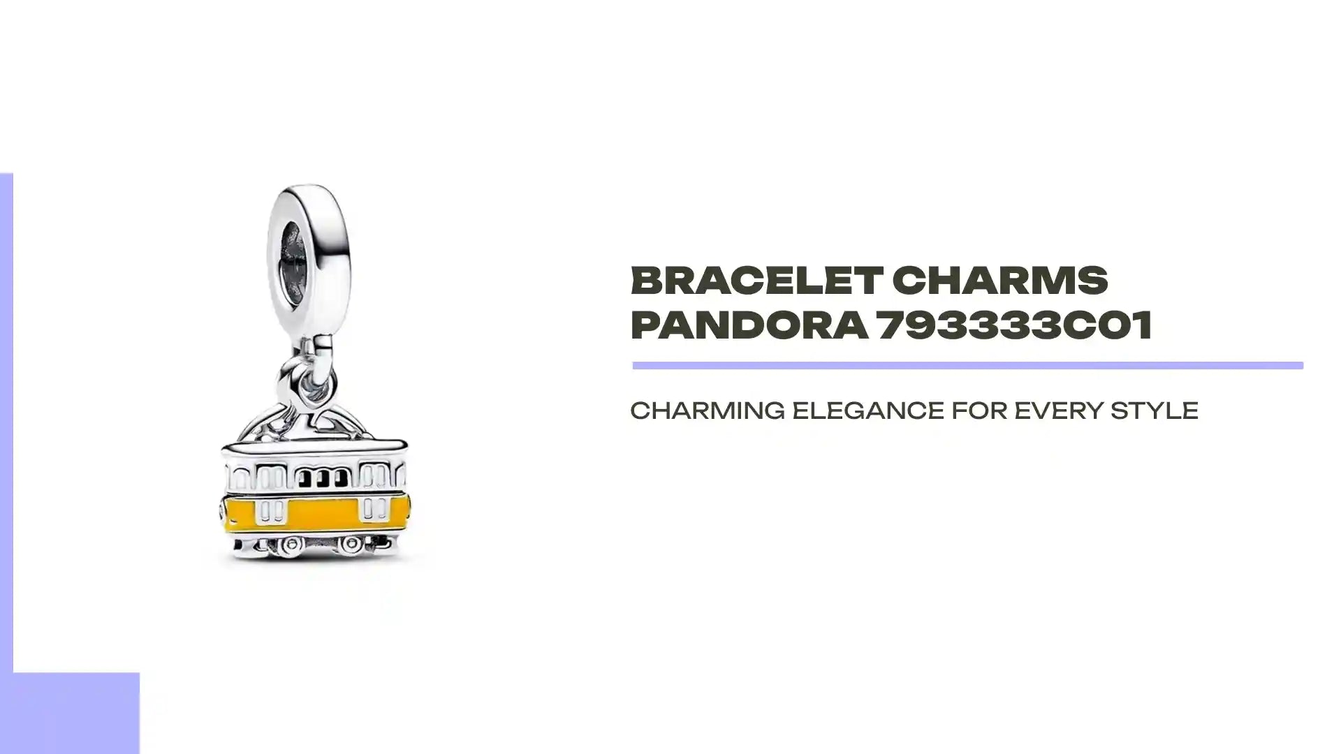Bracelet Charms Pandora 793333C01 by@Outfy