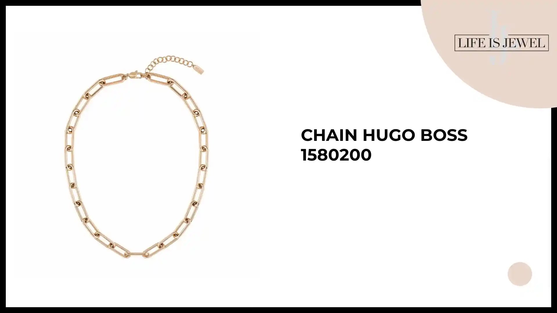 Chain Hugo Boss 1580200 by@Outfy